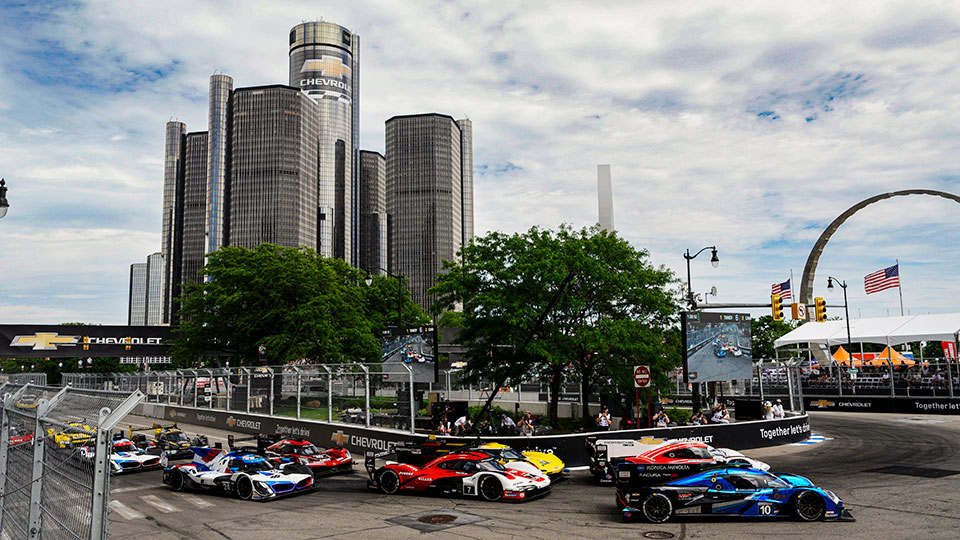 The grid takes the first corner