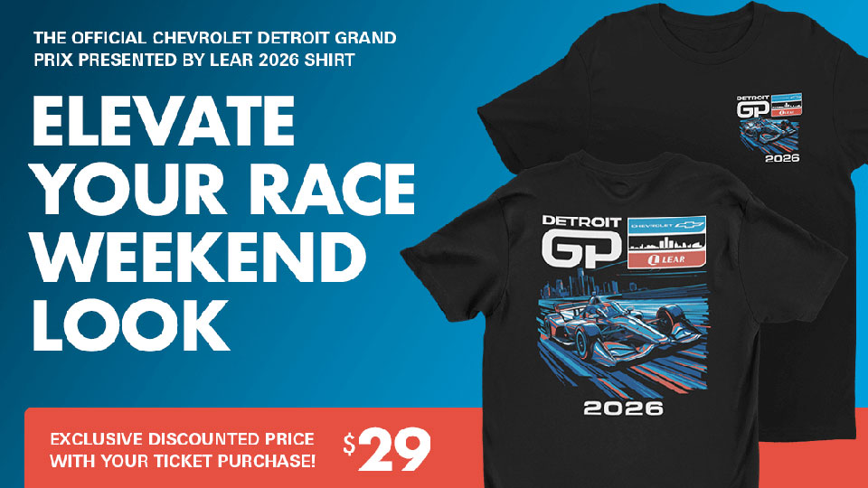 Road to THE GRAND PRIX グランプリTシャツ3枚SET Official Race Weekend Shirt | Chevrolet Detroit Grand Prix