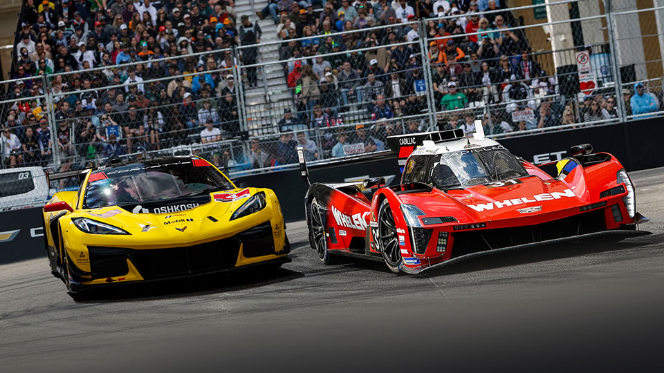 IMSA racing at the Detroit Grand Prix