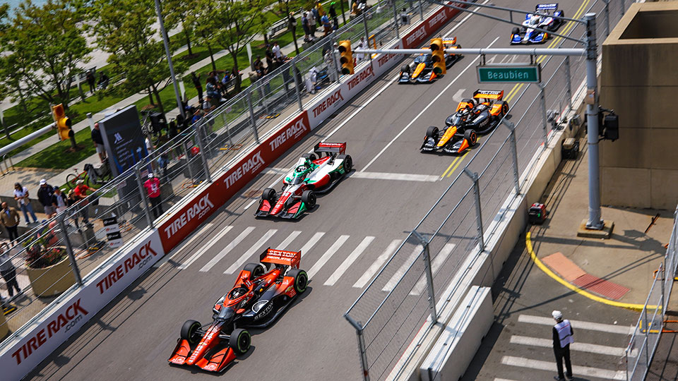 indycar races at the detroit grand prix