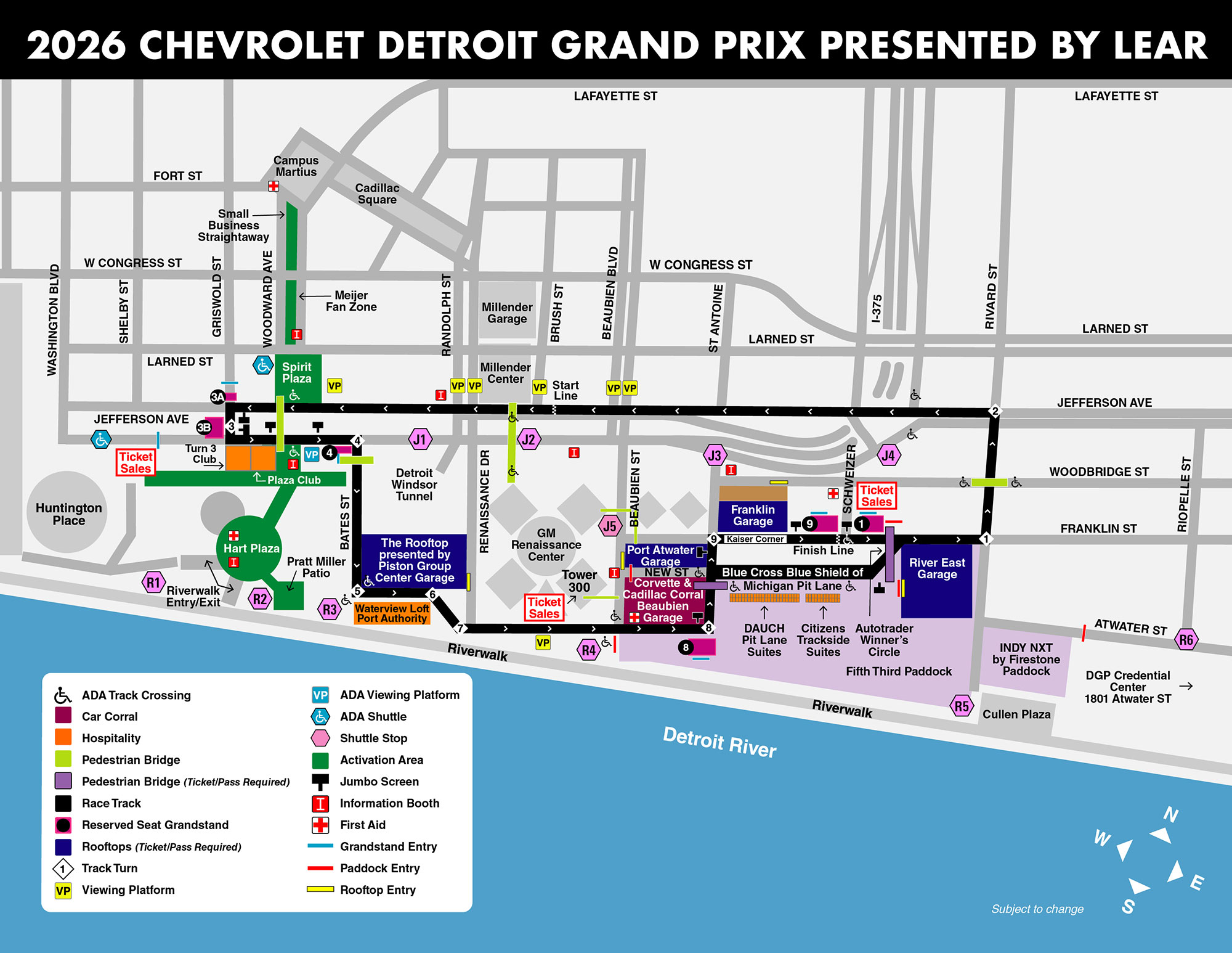 DGP Track Map