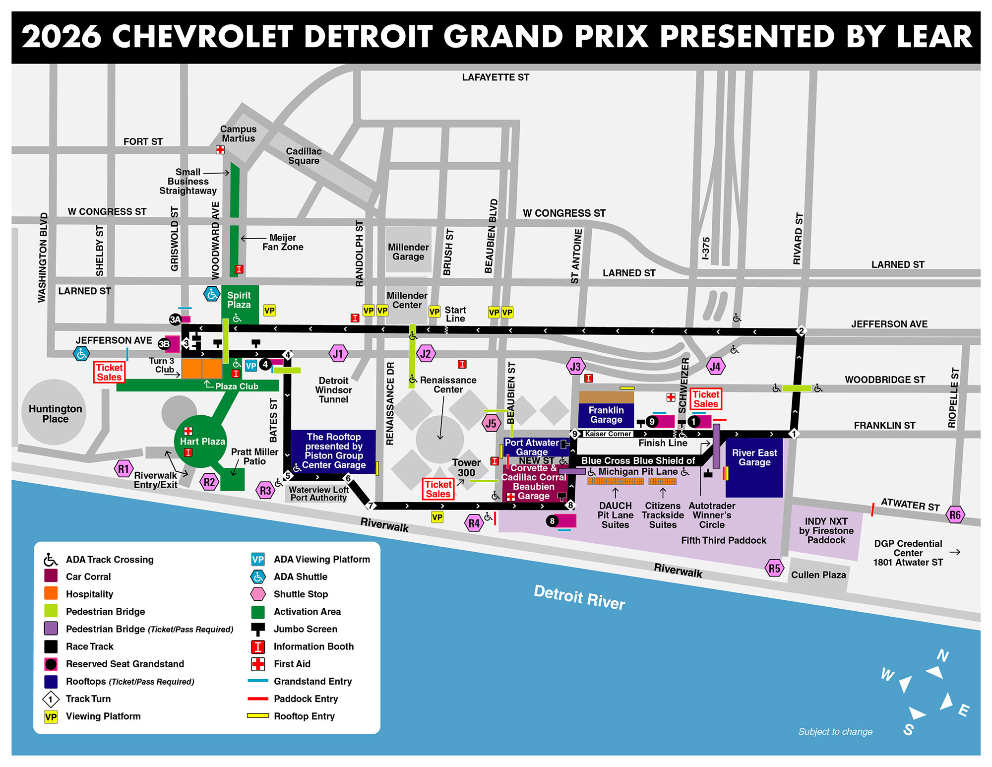 DGP Track Map