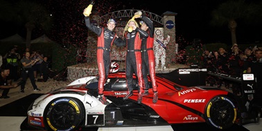 PORSCHE PENSKE CLAIMS HISTORIC 73RD MOBIL 1 TWELVE HOURS OF SEBRING WIN