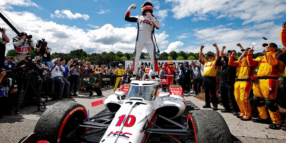 Alex Palou Wins at Barber