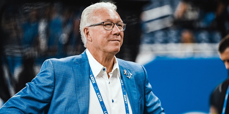 DETROIT LIONS PRESIDENT AND CEO ROD WOOD NAMED SUNDAY GRAND MARSHAL AT THE 2025 DETROIT GRAND PRIX
