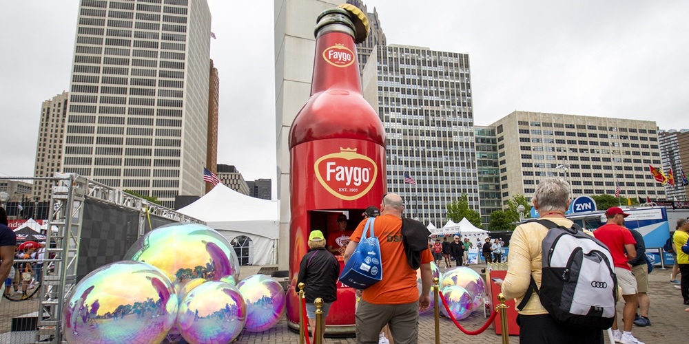 Faygo brings its iconic Detroit flavor to Hart Plaza 