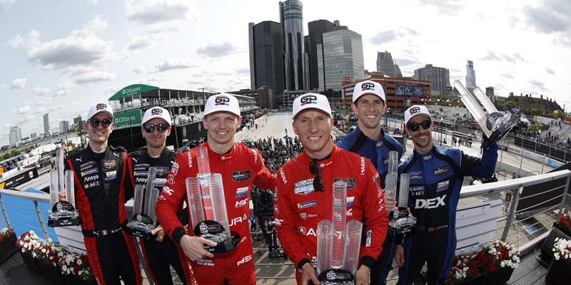 ACURA SNAPS PORSCHE WIN STREAK IN DETROIT IMSA THRILLER