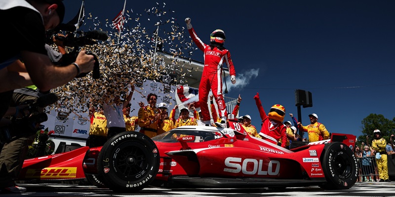 PALOU REACHES SWEET SIX AFTER STRATEGIC WIN AT HOT ROAD AMERICA