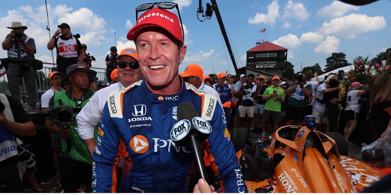 DIXON TAKES RECORD-EXTENDING WIN AT MID-OHIO AFTER RARE MISTAKE BY PALOU  