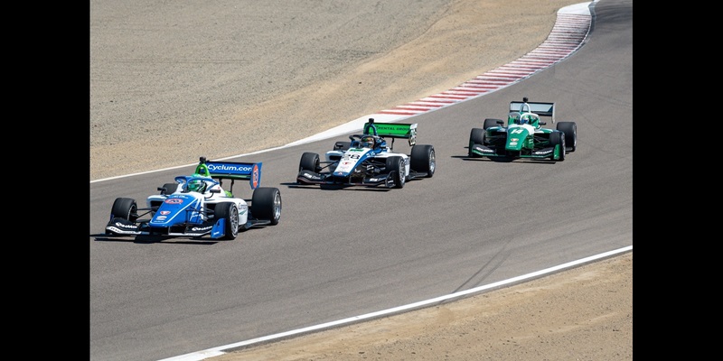 COLLET COMPLETES WEEKEND SWEEP AS HAUGER STUMBLES AT LAGUNA SECA