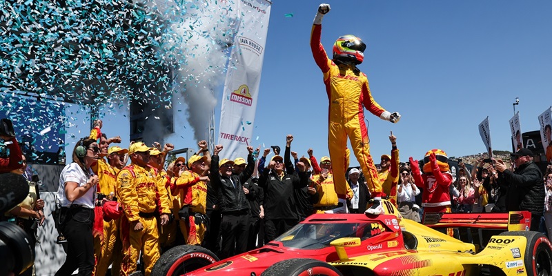 PALOU CONTINUES DOMINATION OF LAGUNA SECA, SERIES STANDINGS WITH EIGHTH WIN OF 2025 