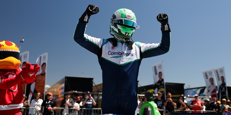 COLLET KEEPS PRESSURE ON HAUGER, HOLDS HIM OFF AT LAGUNA SECA