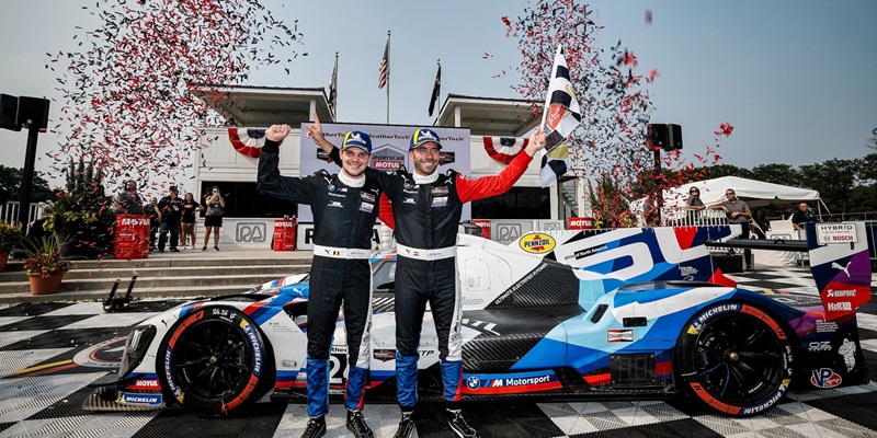 BMW LEADS WHEN IT COUNTS AT ROAD AMERICA EN ROUTE TO 1-2 SWEEP