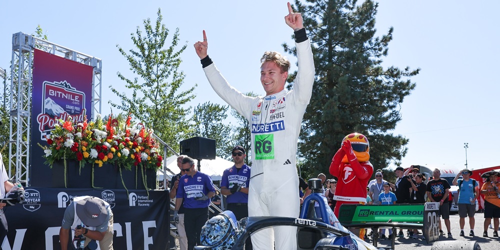Dennis Hauger Wins at Portland