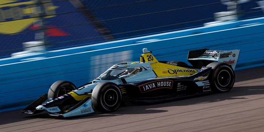 Alexander Rossi was the fastest driver over the two-day Unser IndyCar Open Test at Phoenix Raceway