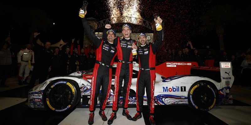 PORSCHE PENSKE MOTORSPORT COMPLETES SECOND STRAIGHT SEBRING 1-2 SWEEP