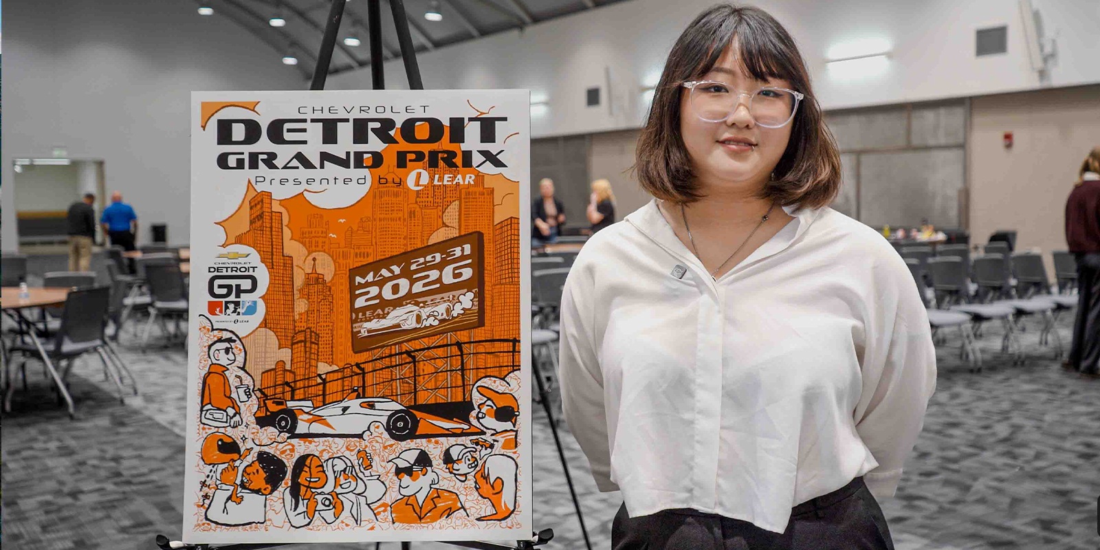 Reden Lee Wins Annual Grand Prix Poster Compettion