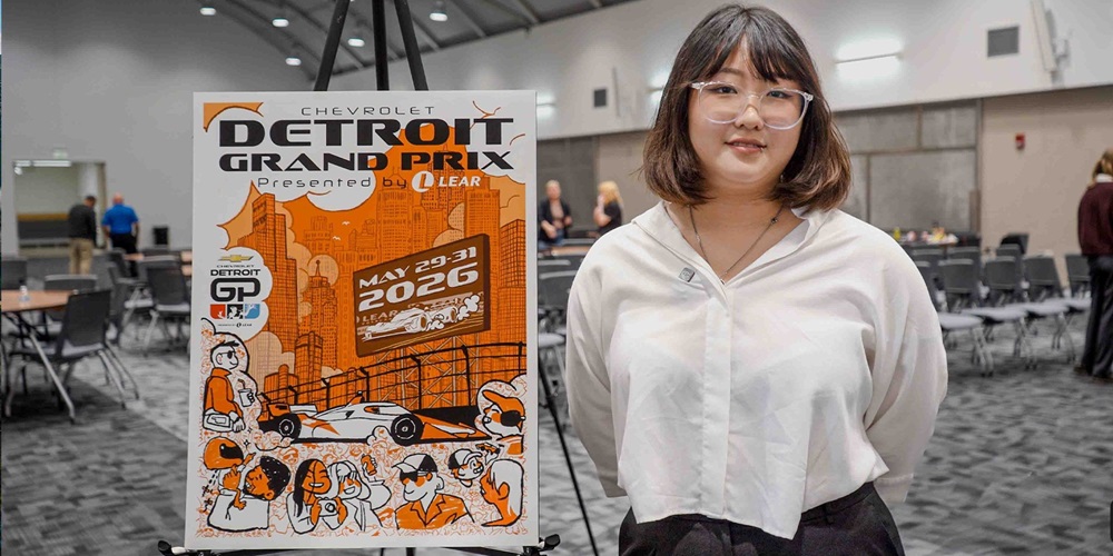Reden Lee Wins Annual Grand Prix Poster Compettion
