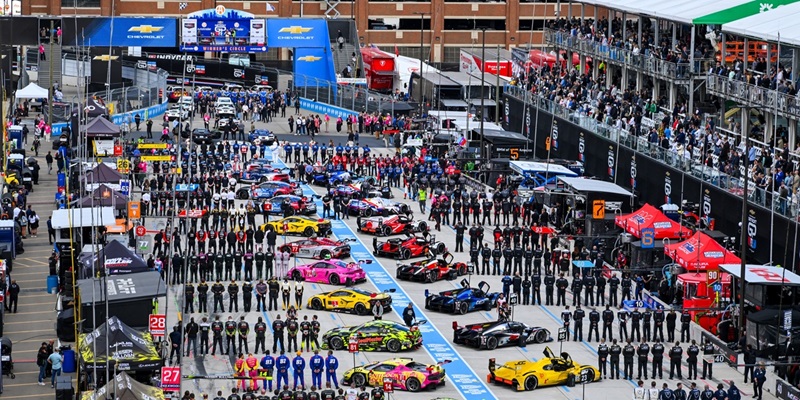 ENTRY LIST NOTEBOOK – CHEVROLET DETROIT SPORTS CAR CLASSIC
