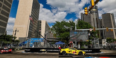 WELCOME TO DOWNTOWN DETROIT, WHERE IMSA DELIVERS FUN, FRENETIC ACTION 