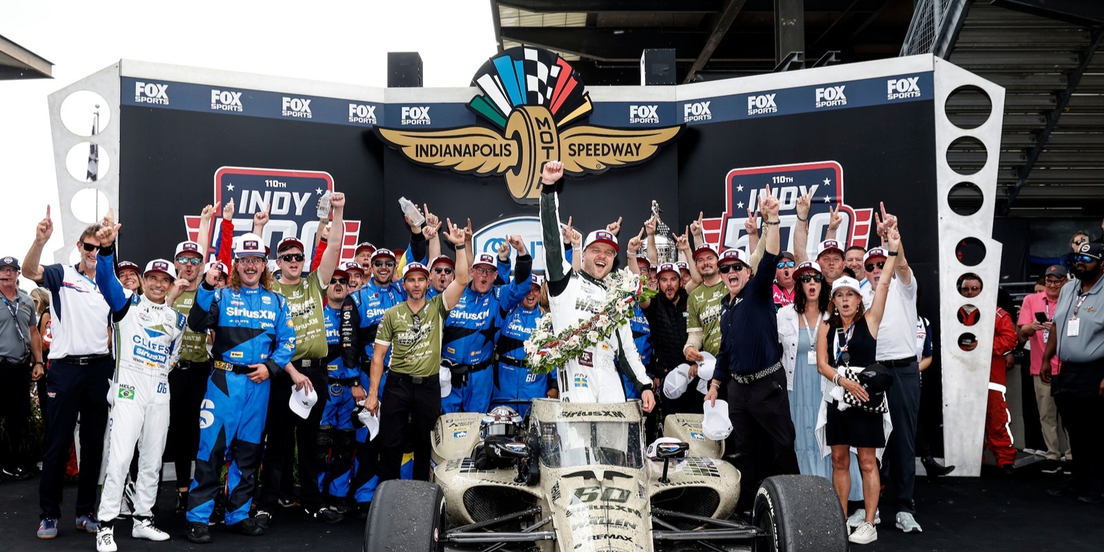 Felix Rosenqvist Won the 110th Indianapolis 500