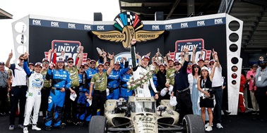 ROSENQVIST EARNS EPIC VICTORY IN CLOSEST-EVER INDIANAPOLIS 500 FINISH 
