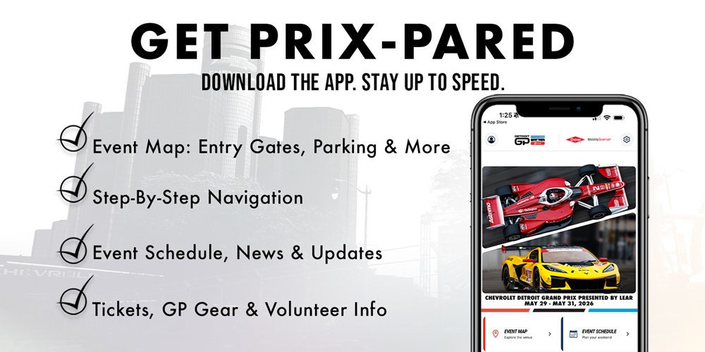 New Detroit Grand Prix Mobile App Available
