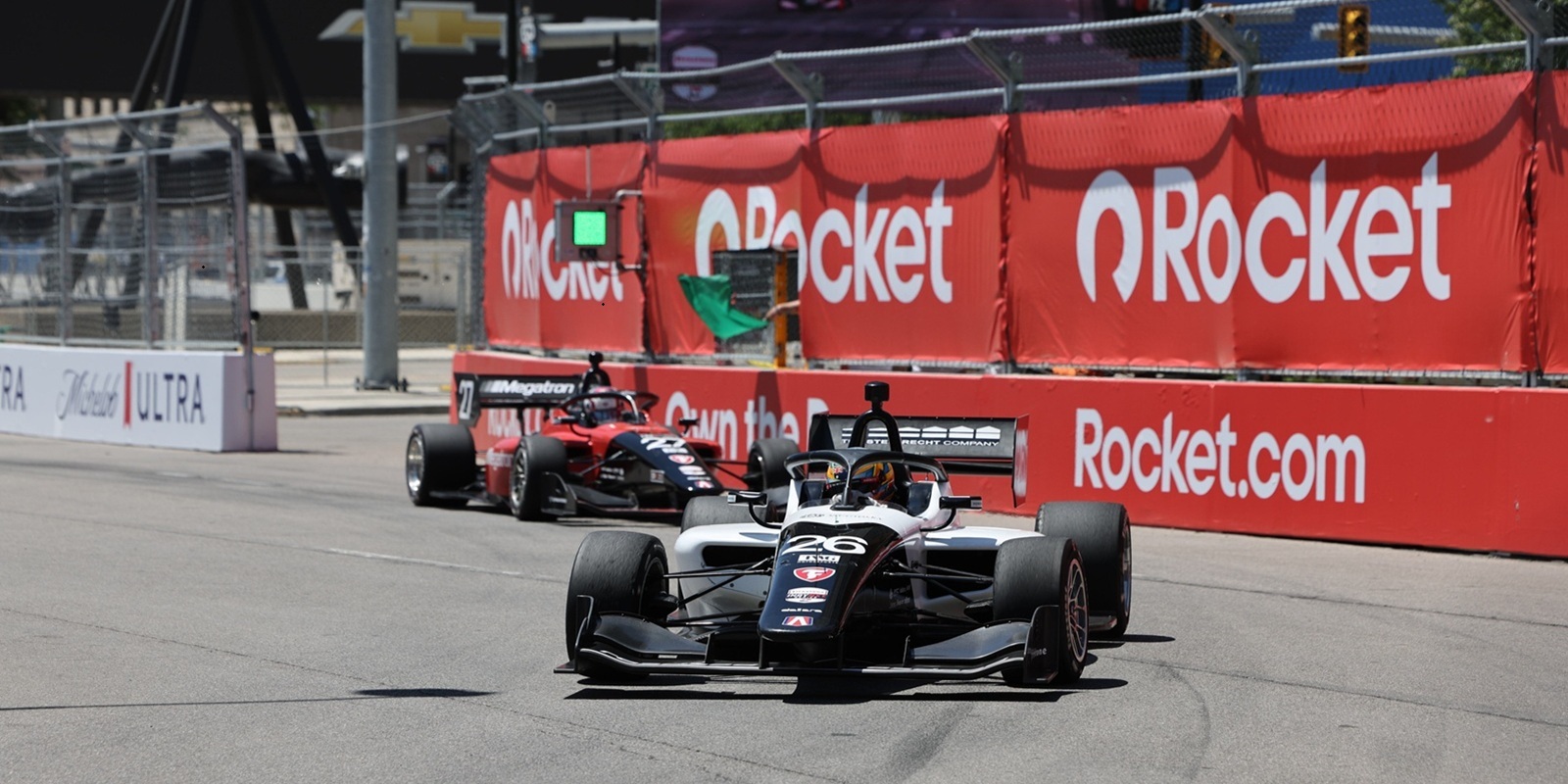 Lochie Hughes Fastest in Practice in Detroit