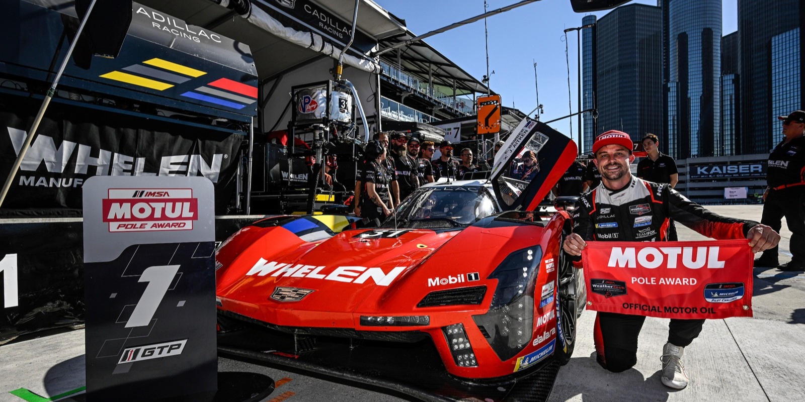 BIG DAY FOR GM AS CADILLAC, CORVETTE CLAIM DETROIT POLES