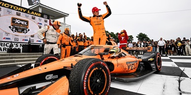 CHRISTIAN LUNDGAARD WINS INDYCAR THRILLER AT ROAD AMERICA