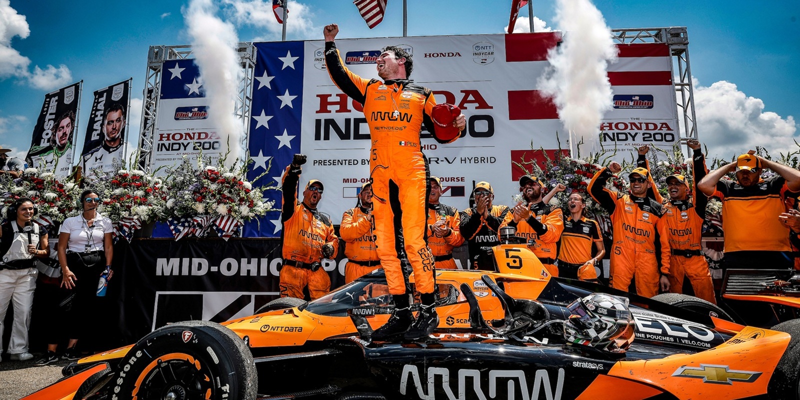 Pato O'Ward Wins at Mid-Ohio