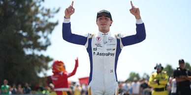  DE TULLIO CONVERTS QUALIFYING PACE INTO PORTLAND VICTORY
