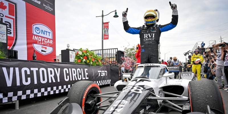 ERICSSON UNDENIABLE IN MARKHAM TO END 63-RACE DROUGHT