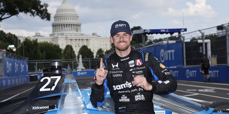 KIRKWOOD DOMINATES FOR HISTORIC, STAR-SPANGLED VICTORY IN D.C.