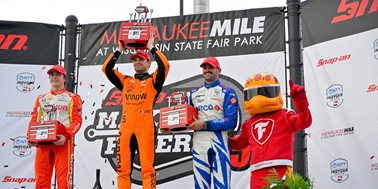 O’WARD SWEEPS, PALOU WINS FIFTH TITLE ON HISTORIC DAY IN MILWAUKEE 