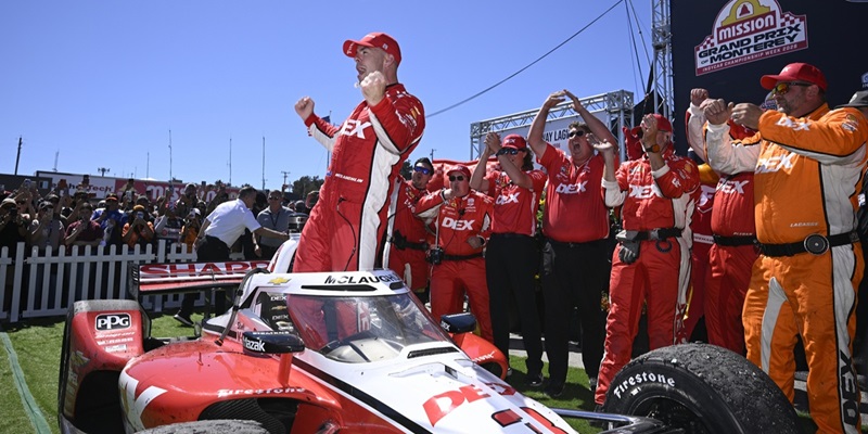 MCLAUGHLIN ENDS DROUGHT WITH DOMINANT LAGUNA SECA WIN