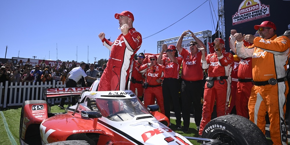 Scott McLaughlin Wins at Laguna Seca