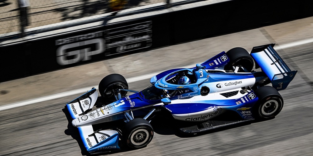 David Malukas at the 2026 Detroit Grand Prix