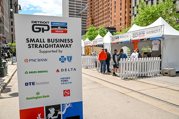 Detroit Grand Prix Small Business Straightaway Features Locally Owned BIPOC Businesses from Every District in the Motor City