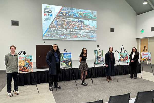 College for Creative Studies Students Create the Official Grand Prix Event Poster