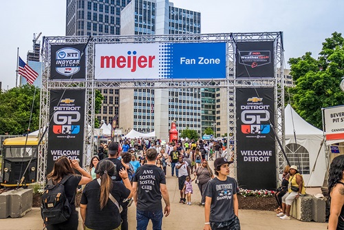 Meijer Fan Zone at Chevrolet Detroit Grand Prix Presented by Lear