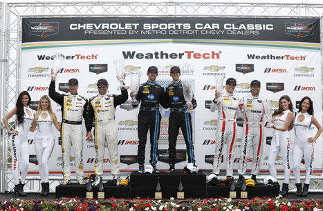 2016 Chevrolet Sports Car Classic Podium