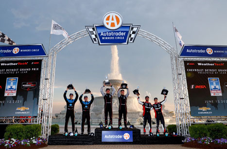 2021 Chevrolet Sports Car Classic Podium
