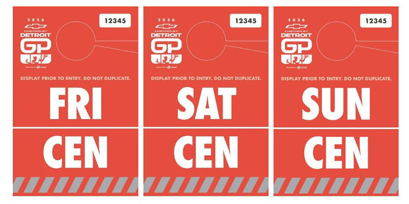 Center Garage Parking Pass